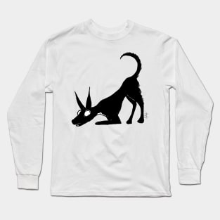 Puppy Bow by Wednesday Long Sleeve T-Shirt